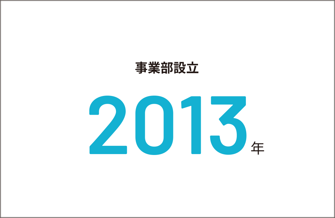 事業部設立